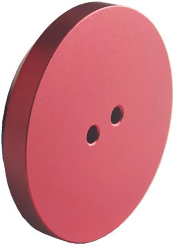 Dewhel Jack Pad Adapter Billet Anodized Red Aluminum Floor Jack for Corvette C8/C7/C6 Premium Bolt on Jack Points - 4 Pack¡­