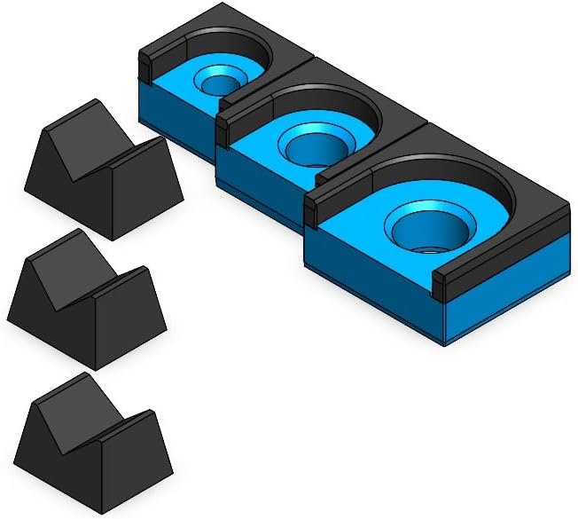 MagAttach Ratchet Organizer Kit (3 Piece Set, Blue/Black)