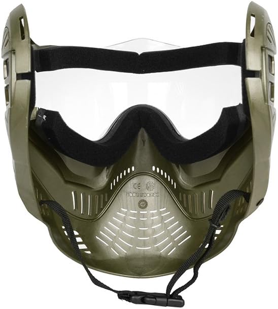 Valken Paintball MI-7 Goggle - Dual Pane Thermal Lens for Enhanced Visibility & Comfort