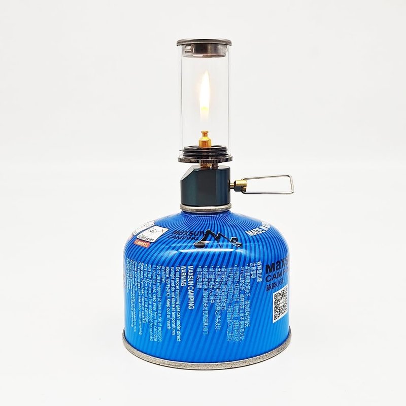 Voyblaz-Propane lamp,Camping Lantern , Beautiful lamp, Compact Metal Design, Compatible with Butane/Propane Tanks, Essential lamp for Home and Outdoor use2