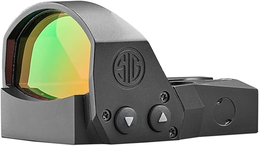 Sig Sauer ROMEO1PRO Red Dot Sight - 1x30mm 6 MOA | Compact, Durable, Waterproof Design with Protective Shroud