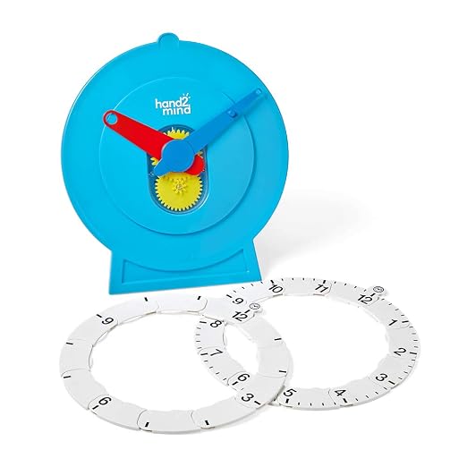 hand2mind Advanced Magnetic NumberLine Clock