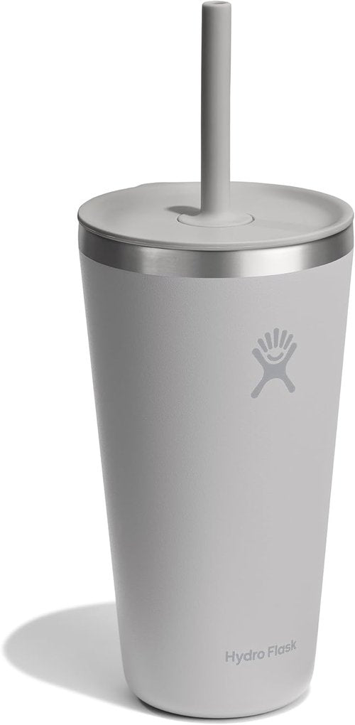 Hydro Flask Insulated Travel Mug - 28 Oz Stainless Steel Tumbler with Straw Lid | Tonal Birch
