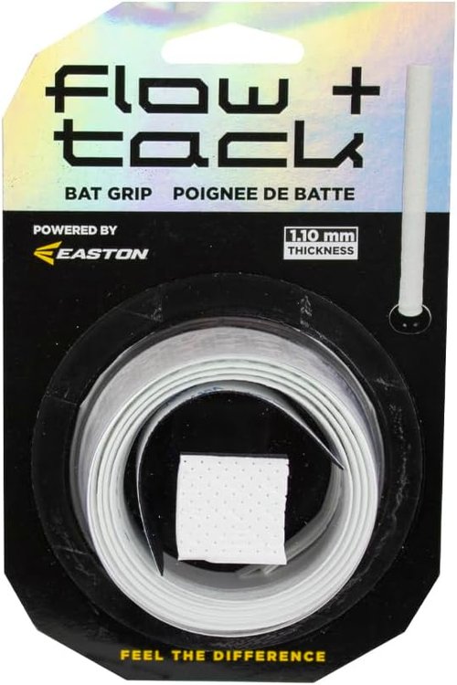 Easton FlowTack Bat Grip - 1.10mm / 1.80mm | Ideal for Baseball & Softball | Multiple Colors Available