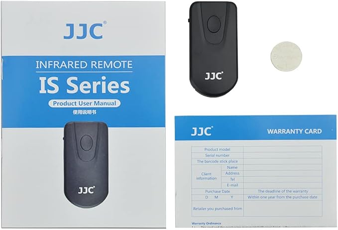 JJC Wireless Infrared Shutter Release Remote Control Compatible
