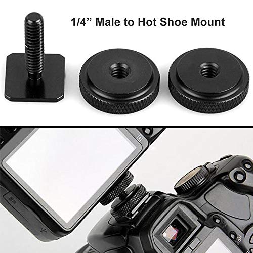 26PCS Camera Screws Mount Set 1/4 Inch and 3/8 Inch Threaded Converter Screws