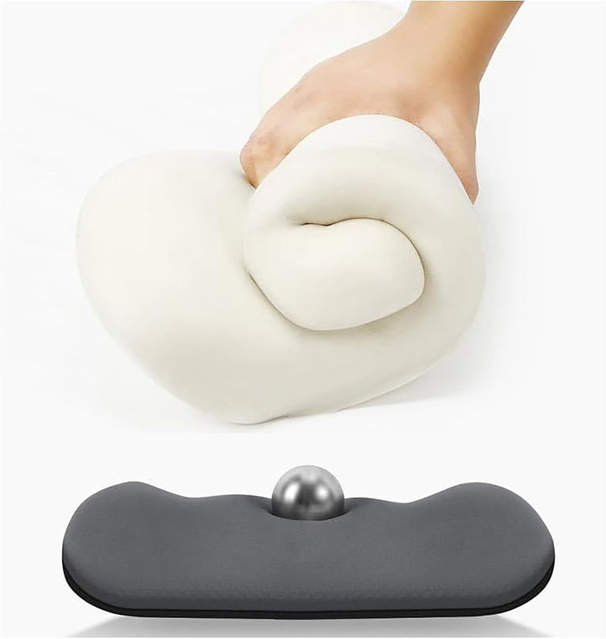 Car Headrest & Lumbar Support Cushion For Ford Bronco Sport (CX430) 2021-2025, Ergonomic Car Seat Headrest Memory Foam Neck and Back Pillow Kit Breathable Removable for Driving Fatigue Relief