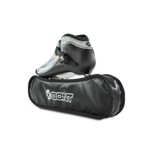 Bont Inline Skate Wheel Covers – Protect Wheels and Bearings – Easy Slip-On Design – Multiple Sizes (Black White, 3x110mm)