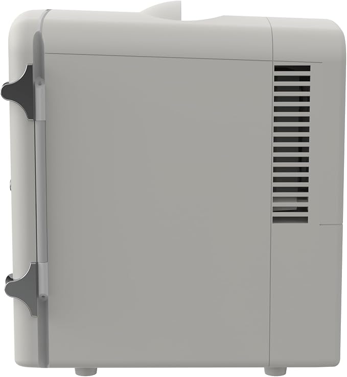 Frigidaire Retro Mini Personal Fridge Cooler, Holds Up to 6 Cans (1 Gal), Portable & Compact, AC Plug & 12V Car Charger (Moonlight)