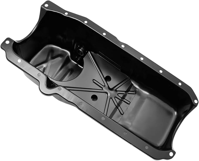TRQ Engine Oil Pan Compatible with 1991-1996 Buick Roadmaster 1993-1996 Cadillac Fleetwood 1993-1997 Chevrolet Camaro Caprice 1994-1996 Impala 1991-1992 Oldsmobile Custom Cruiser Pontiac Firebird
