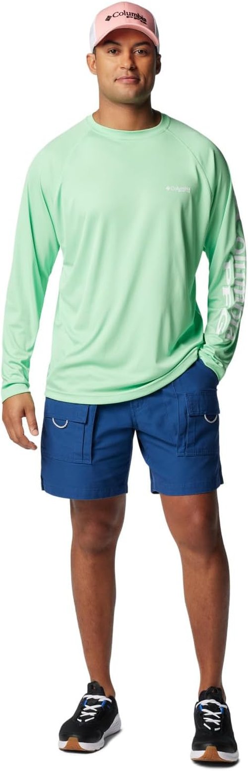Columbia Men's Long Sleeve PFG Terminal Tackle Shirt - Quick-Dry, Lightweight Fabric