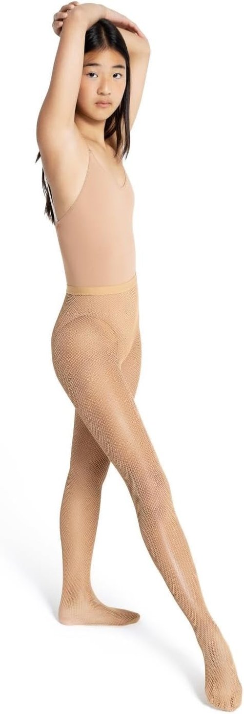 Capezio Women's Fishnet Seamless Tights - Comfortable & Stylish Dancewear | Perfect Fit for Studio Use
