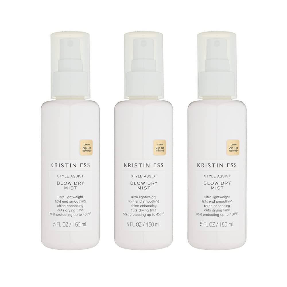 Kristin Ess Style Assist Blow Dry Mist, 5 Fl. Oz (Pack Of 3)