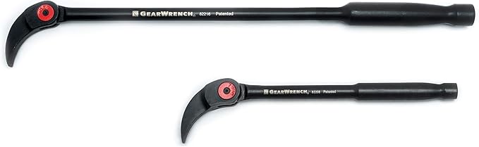 GEARWRENCH 2 Pc. Indexing Pry Bar Set, 8" & 16" - 82300