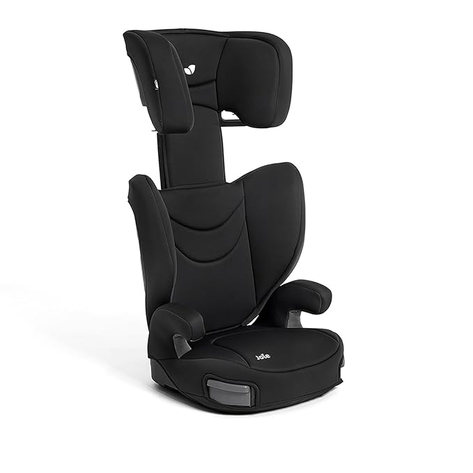 Joie Basil Highback and Backless Booster Car Seat for Big Kids 4 to 12 Years Old, Lightweight 2-in-1 Design (Shale)