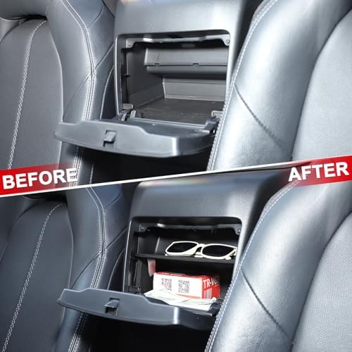 Armrest Box Storage Divider Tray Compatible with Mazda MX-5 RF Miata 2016-2026 Center Console Armrest Insert Box Secondary Storage Divider Plate Accessories