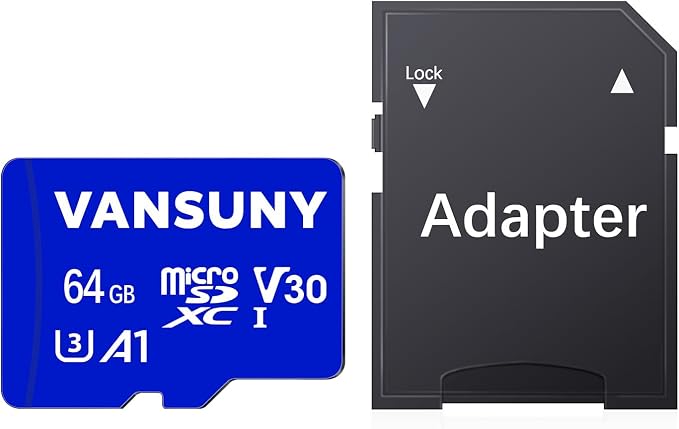 Vansuny Micro SD Card 64GB microSDXC Memory Card