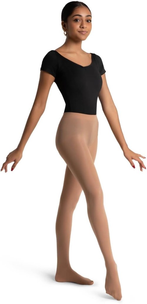 Capezio Ultra Soft Low-Rise Transition Tights - Comfortable Dancewear for Women | Perfect Fit