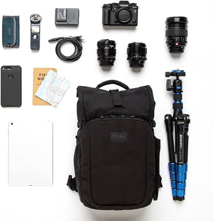Tenba Fulton v2 10L Backpack for Mirrorless and DSLR cameras and lenses – Black