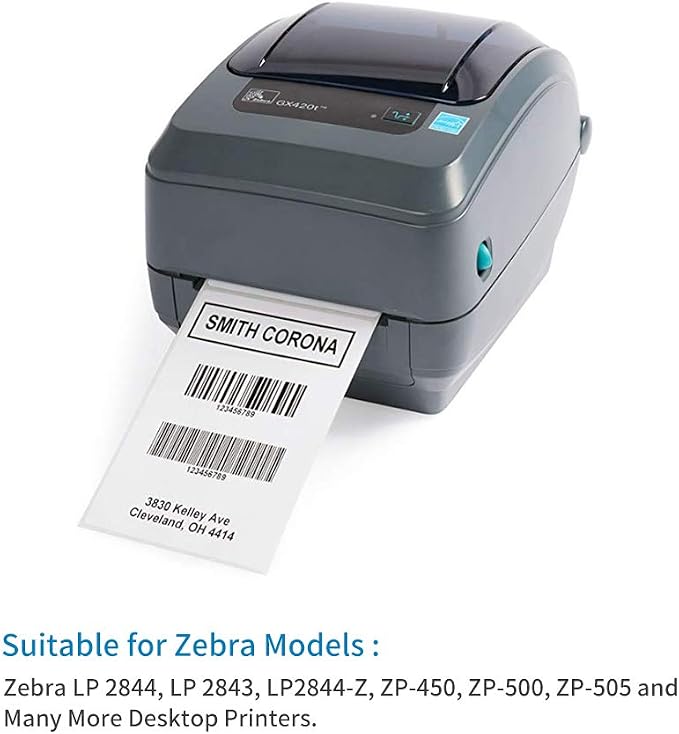 L LIKED 3000 4x6 Thermal Labels Fanfold, Direct Thermal Shipping Labels