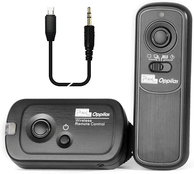 Pixel RW221-S2 Camera Remote Shutter Release Wireless Radio Control Compatible
