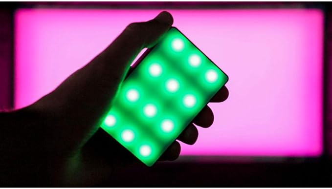Aputure Amaran MC RGBWW Mini On Camera Video Light, 3200K-6500K, CRI/TLCI 96+
