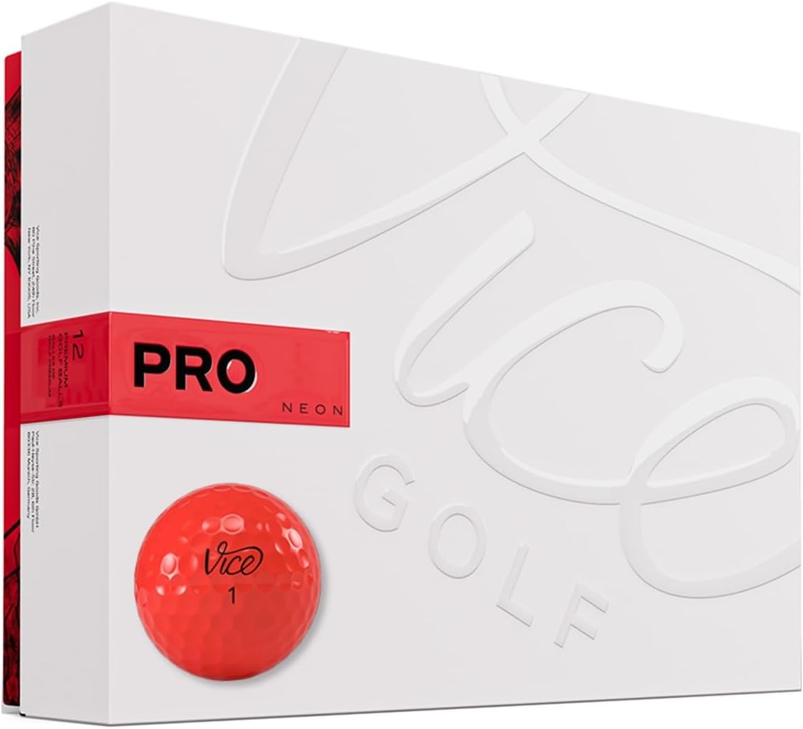 Vice Pro Golf Balls - Premium Performance for Distance and Control | Ideal for All Skill Levels