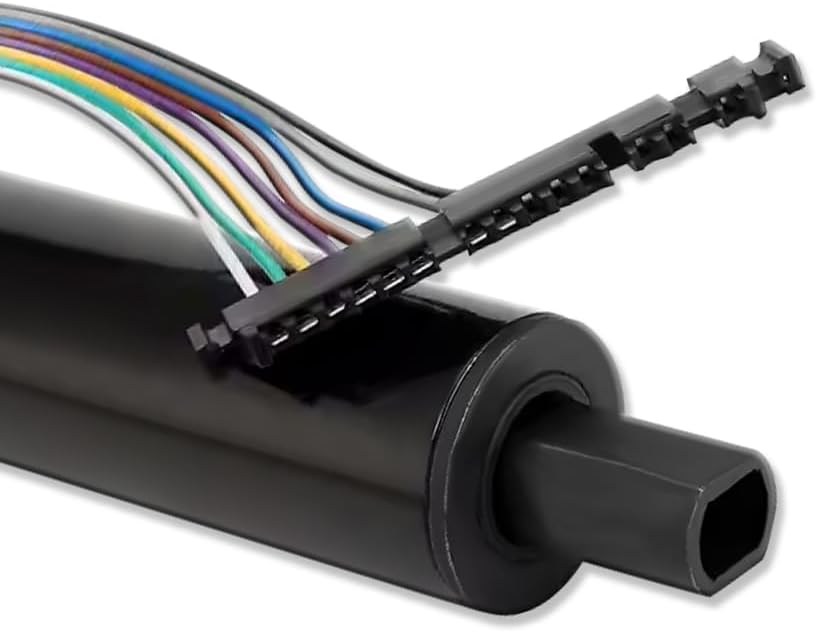 GM 32" Floor Shift Tilt Manual Steering Column Black with Adapter