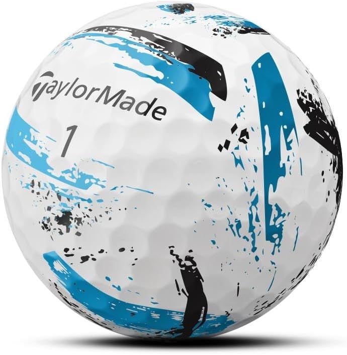 TaylorMade SpeedSoft Golf Balls - Maximum Distance & Ultra-Soft Feel | Ideal for Tee & Green Play