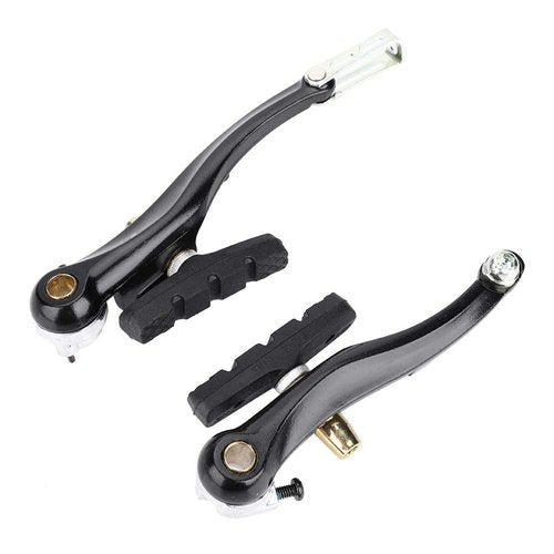 Brake Set, Aluminium Alloy V Shape Dual-Pivot Mountain Bike Calipers Set Bike Brake Accessory and Spare Parts Tricycle Parts V Brake Bike Brakes