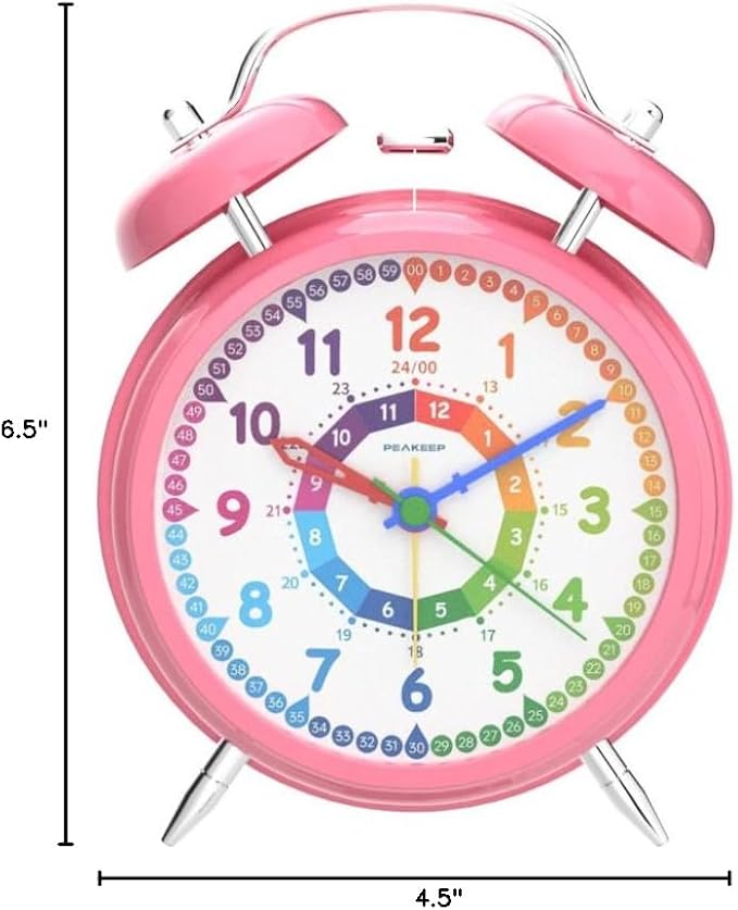 Peakeep Loud Analog Alarm Clock
