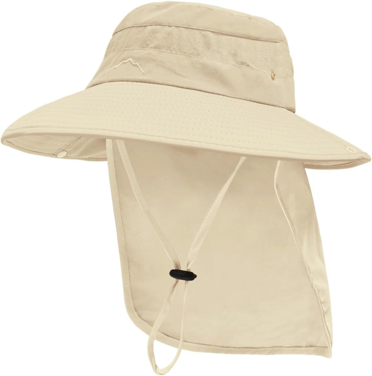 Sun Hats | UPF 50+ Protection Safari Hat for Men & Women - Wide Brim Fishing Hat with Neck Flap