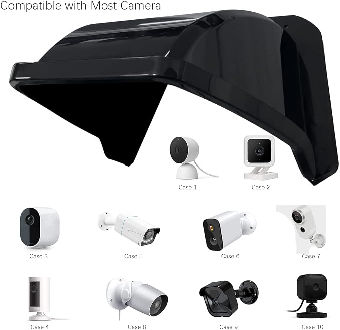 Security Camera Sun Rain Cover Shield Cover Shield