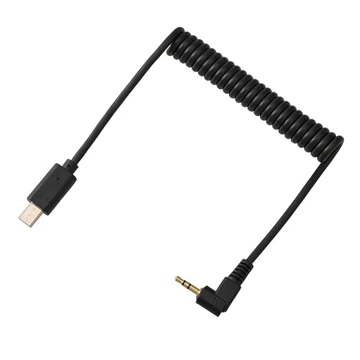 Shutter Release Cable for Sony FX2 FX30 ZV-1 A1 A9II A7S3 A7R5 A7M4 A6500