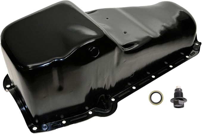 TRQ Engine Oil Pan Compatible with 77-79 Buick 65-80 Chevrolet 71-80 GMC Oldsmobile 71-79 Pontiac