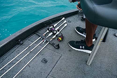Abu Garcia 7’3” Veritas Casting Fishing Rod, 1-Piece Rod, 12-25lb Line Rating, Heavy Rod Power, Fast Action, 3/8-1 1/2 oz. Lure Rating, White