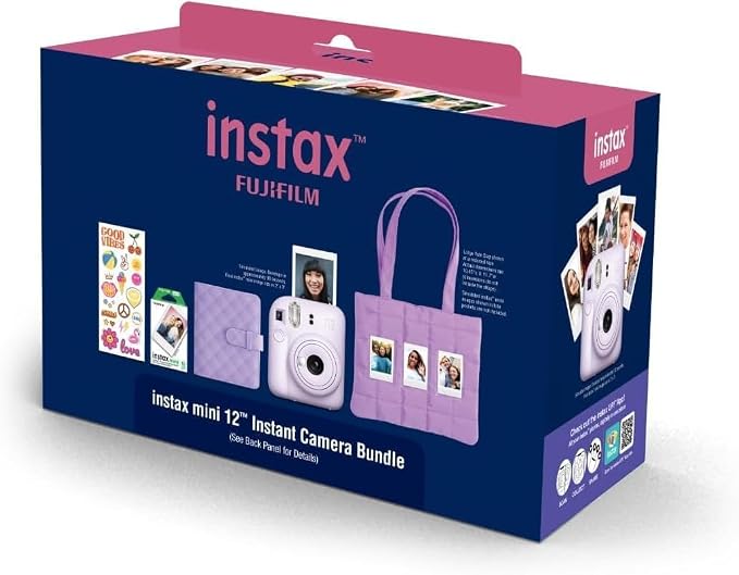 Fujifilm INSTAX MINI 12 Blue Bundle 2025)