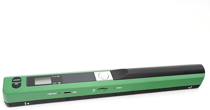 A4 Size Portable Handheld Document/Receipt Photo Scanner, 900 DPI high