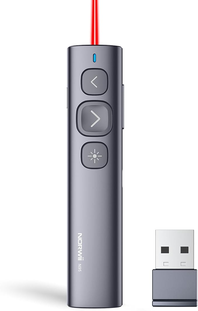 Norwii N95 Presentation Clicker, PowerPoint Clicker