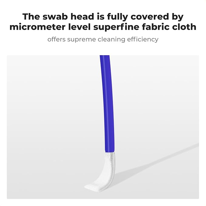 K&F CONCEPT 12mm Micro Four-Thirds 4/3 Sensor Cleaning Swab*10, M43 Sensor