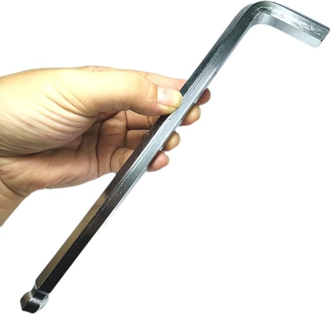 12mm Ball End Allen Wrench sets,12mm Hex Key Wrench set,12mm ball end Hex Driver allen key Door Key L Shaped hex wrench set with Long Arm 246mm lengh.12mm ball end hex wrench 1pcs