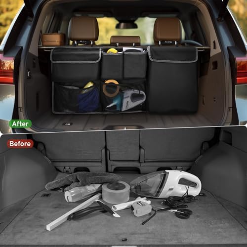 Car Trunk Organizer Storage for Chevy Equinox Traverse Trax Tahoe Blazer