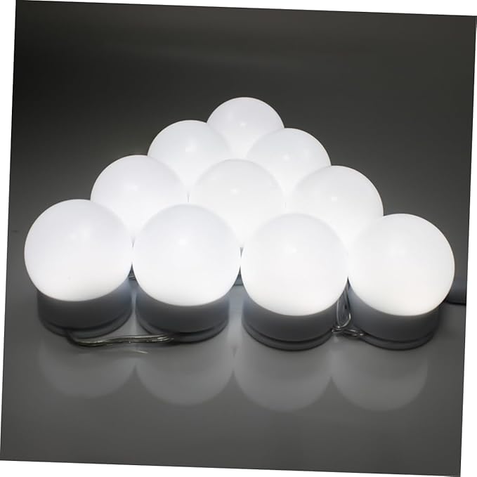 USB Dimmable Touch LED Mirror Lights for Vanity Adjustable Brightness Waterproof for Bathroom and Makeup Table