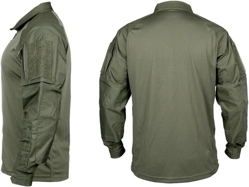 IDOGEAR Men’s Tactical Combat Shirt - Long Sleeve with Elbow Pads & Pockets | Military BDU Apparel