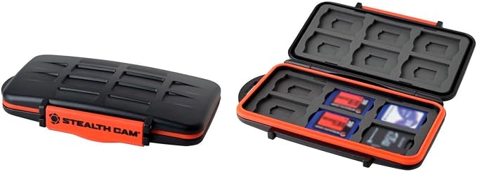 STEALTH CAM Anti-Shock Dust-Proof Waterproof Protective Ergonomic Rubber Sealed