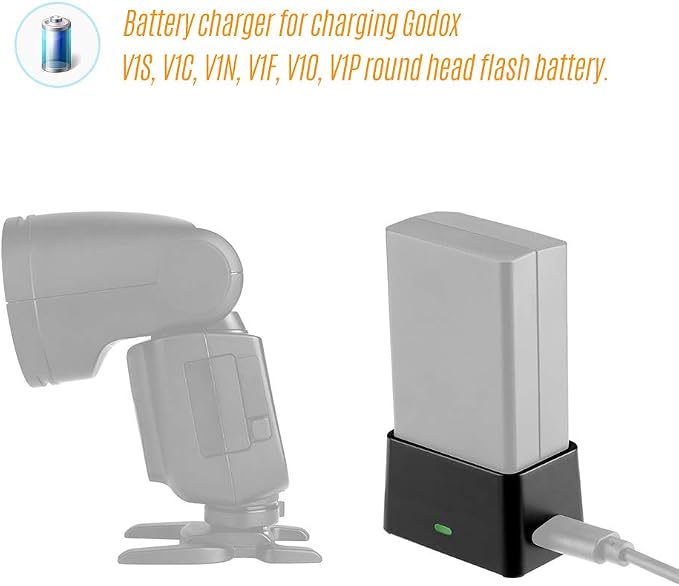 Godox VC26 USB Battery Charger DC 5V Input DC 8.4V Output