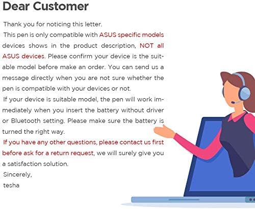 Stylus Pen for ASUS Touchscreen Devices, Active Digital Pen