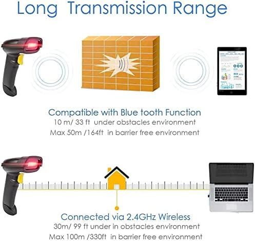 NETUM 2D Barcode Scanner, Compatible