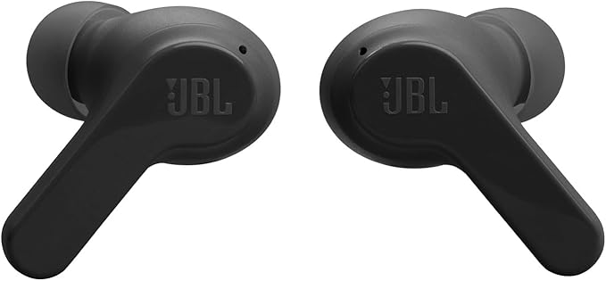 JBL Vibe Beam - True Wireless Earbuds - Black | JBL Deep Bass Sound, Comfortable fit, Up to 32 8h 24h total hours of battery life with speed charging