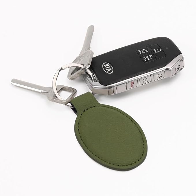 LaserGram Oval Keychain, Sunflowers, Personalized Engraving Included
